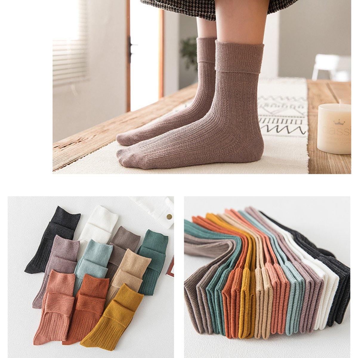 Winter Socks, Fashionable Ladies Cotton Socks, Regular Trendy Multi Color  Scoks For Girls, Multi Color Winter Socks for Woman, Winter Moja, Jurab